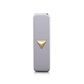 Power Triangle Silver and 14k gold accents Pendant MPD194 - Jewelry